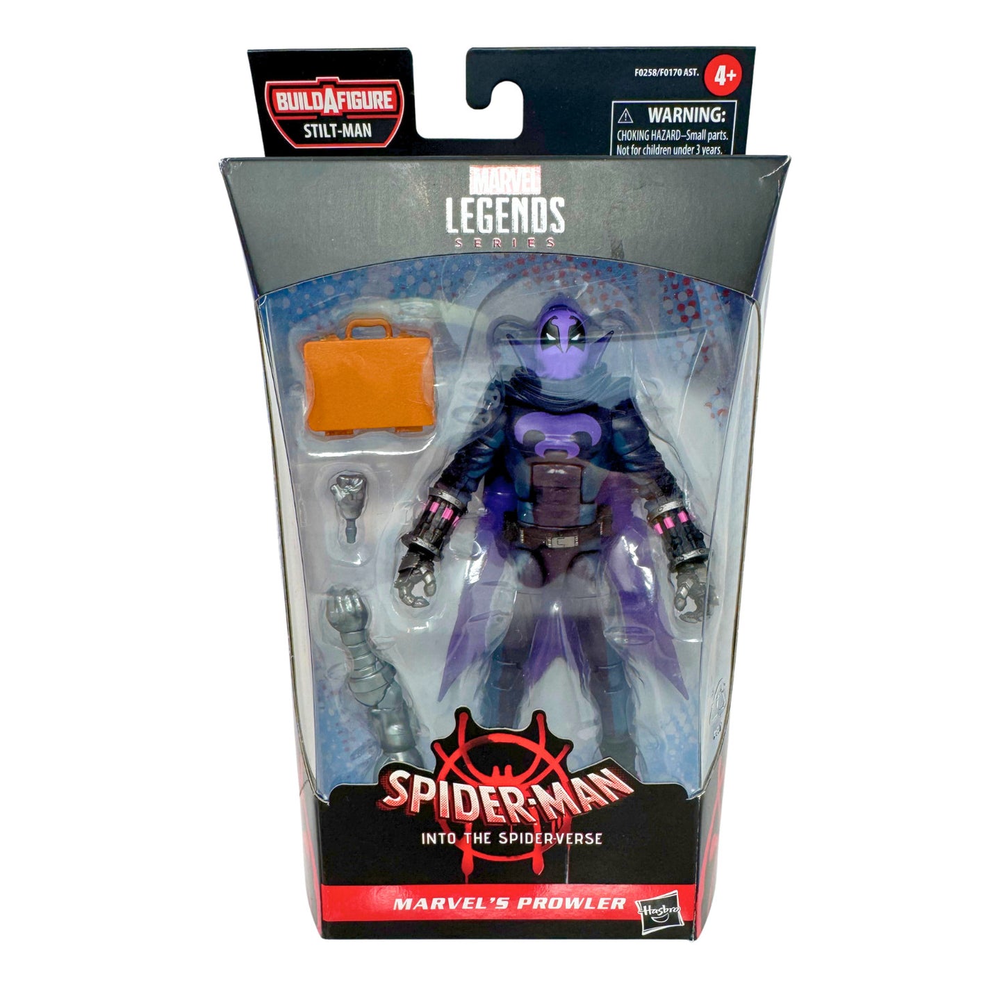Marvel Legends Spider-Man Marvel's Prowler Action Figure w/ Stilt-Man BAF Piece