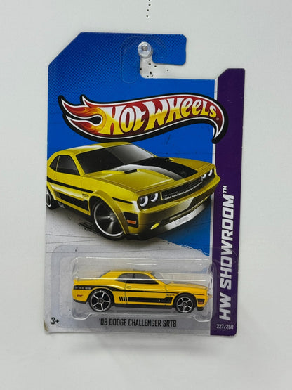 Hot Wheels Showroom 2008 Dodge Challenger SRT8 1:64 Diecast Yellow