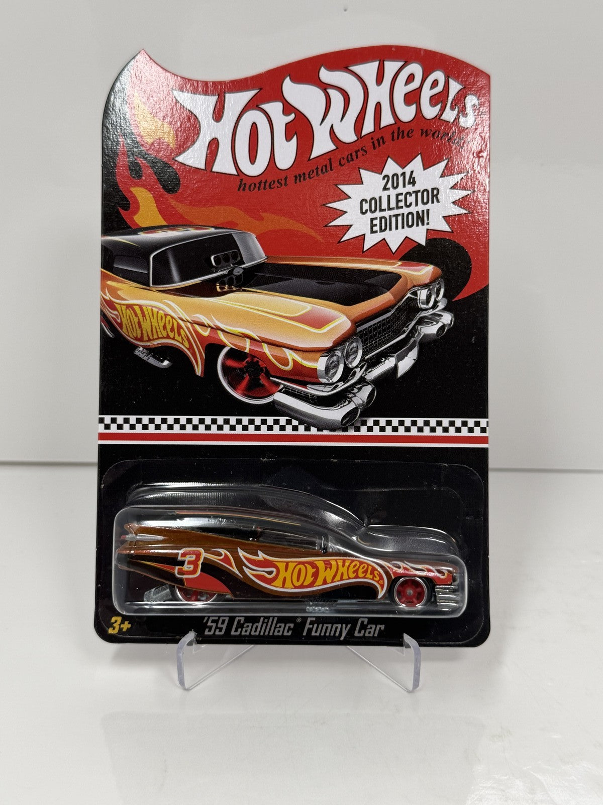 Hot Wheels 2014 Collector Edition 1959 Cadillac Funny Car K-Mart 1:64 Diecast