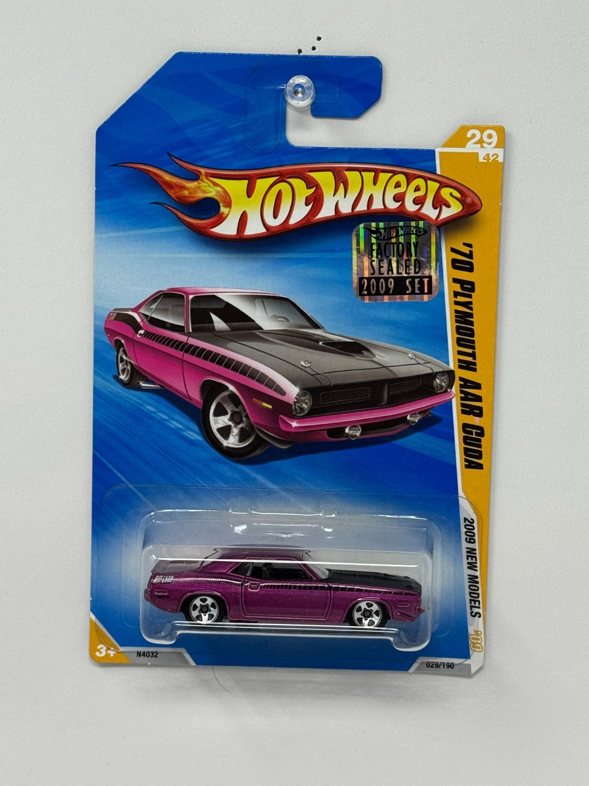 Hot Wheels 2009 New Models 1970 Plymouth AAR Cuda 1:64 Diecast Factory Sealed