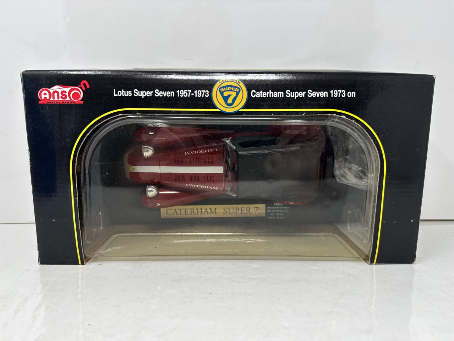 Anson Caterham Super Seven 1:18 Diecast