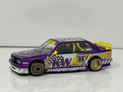 Kaido House BMW E30 M3 Kaido KW V1 1:64 Diecast Purple