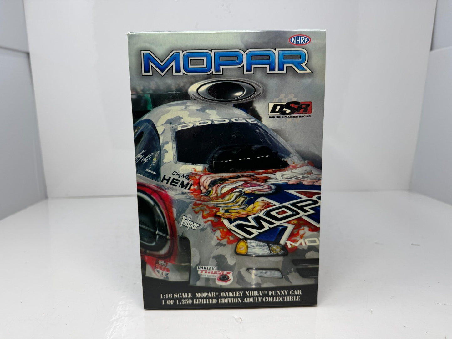 Milestone Gary Scelzi NHRA Mopar Oakley Dodge Stratus Funny Car 1:16 Scale