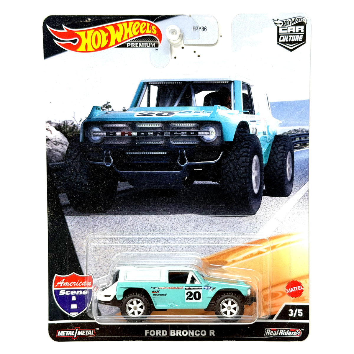 Hot Wheels Premium American Scene Ford Bronco R 1:64 Diecast