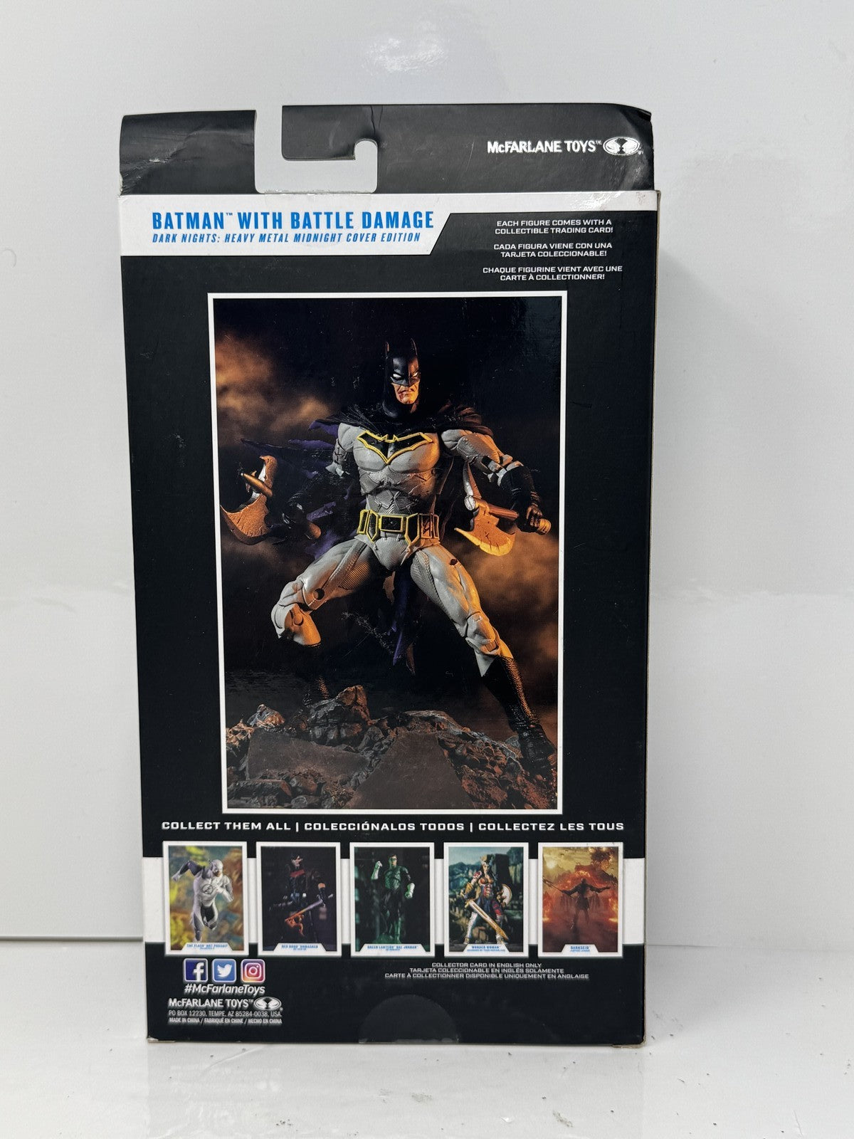 McFarlane DC Multiverse Battle Damage Batman Action Figure