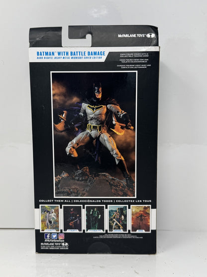 McFarlane DC Multiverse Battle Damage Batman Action Figure