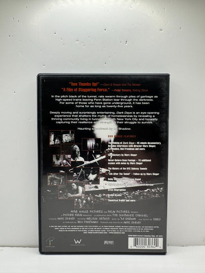 Dark Days (DVD) Marc Singer Documentary