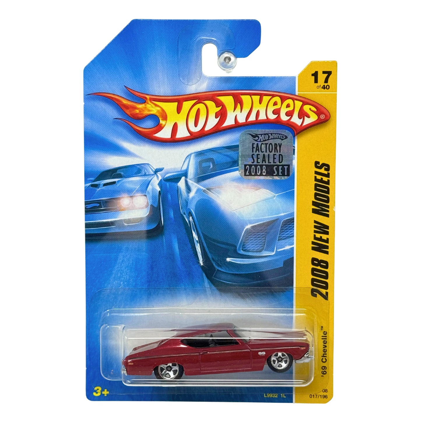 Hot Wheels 2008 New Models 1969 Chevy Chevelle 1:64 Diecast Factory Sealed