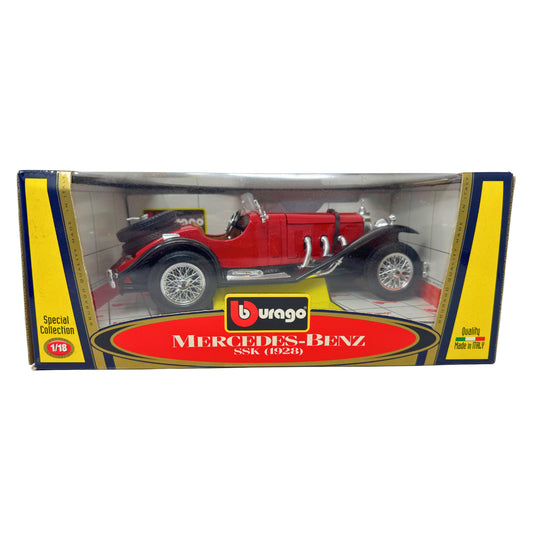 Bburago 1928 Mercedes-Benz SSK Special Collection 1:18 Diecast