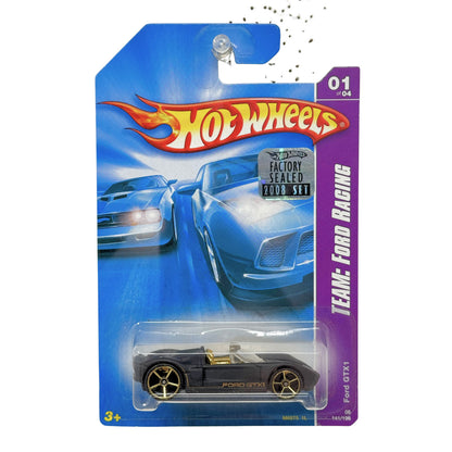 Hot Wheels Team Ford Racing Ford GTX1 1:64 Diecast Factory Sealed Black
