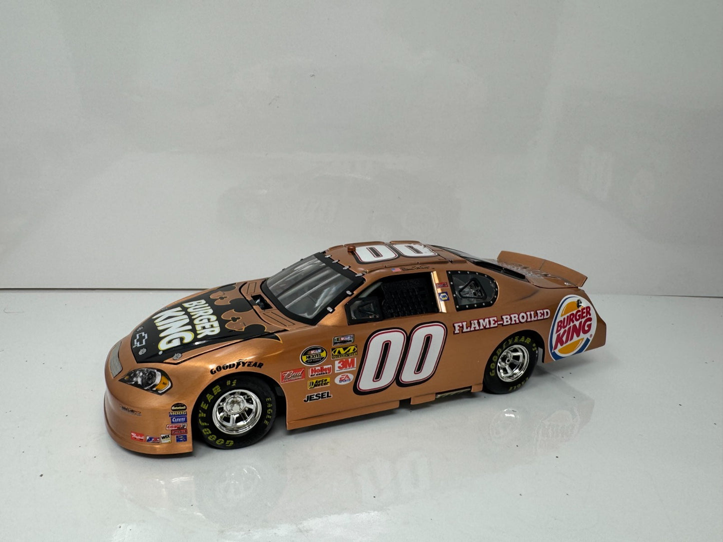 Team Caliber Bill Elliott #00 Burger King 2006 Monte Carlo Copper 1:64 Diecast