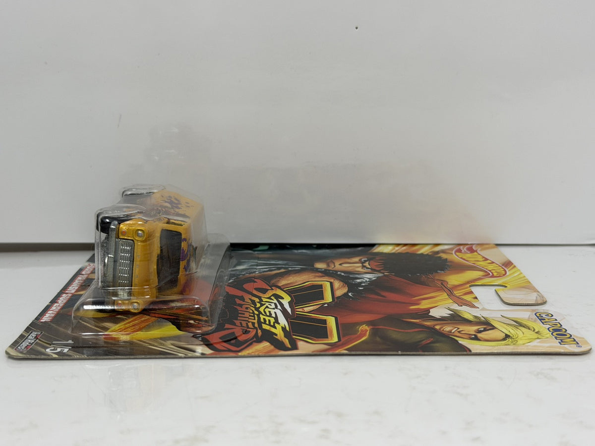 Hot Wheels Street Fighter V Ford Transit Supervan 1:64 Diecast Real Riders