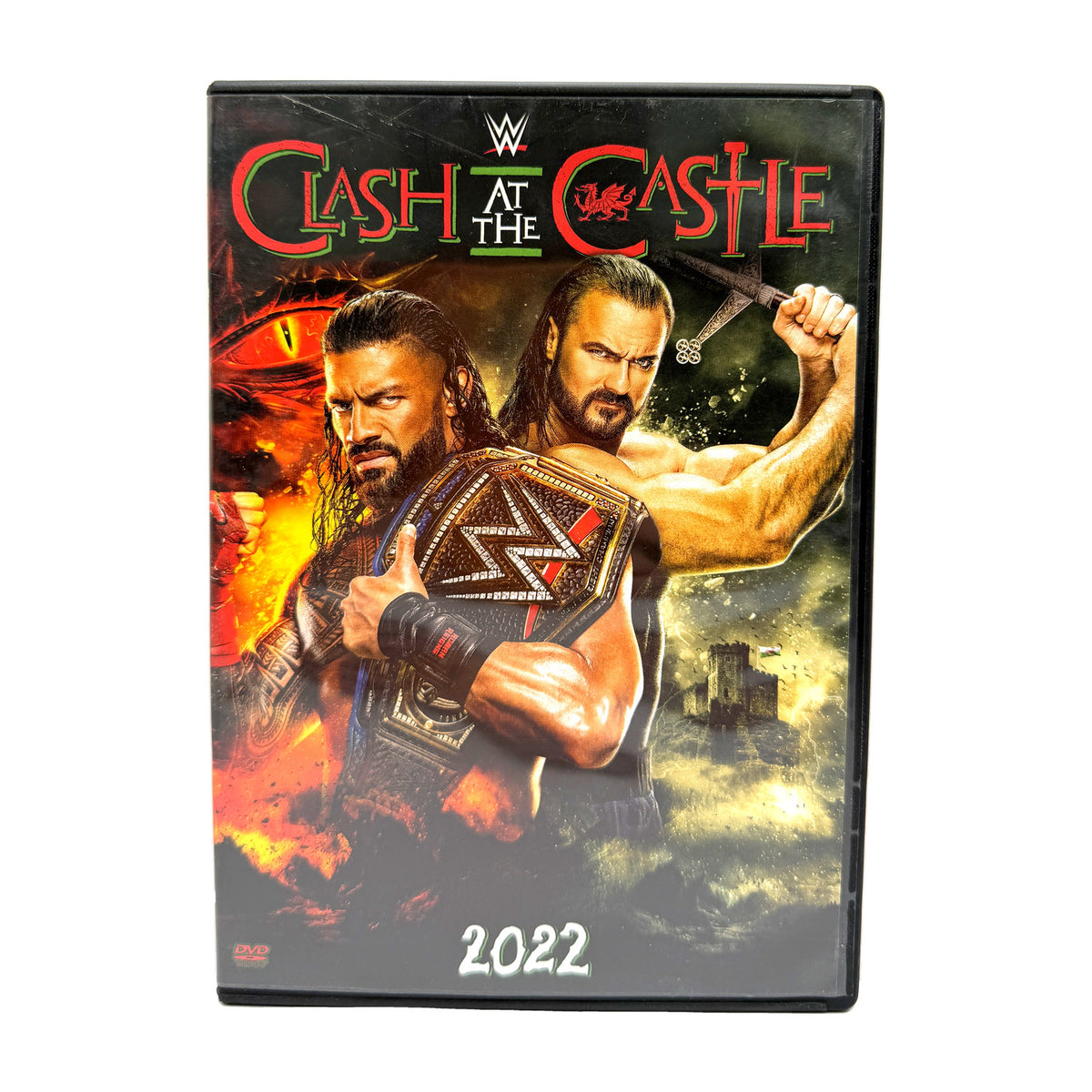 WWE Clash at the Castle 2022 (DVD) Roman Reigns Drew McIntyre