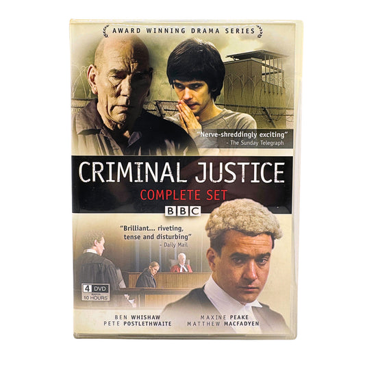 Criminal Justice (DVD) Ben Whishaw Crime