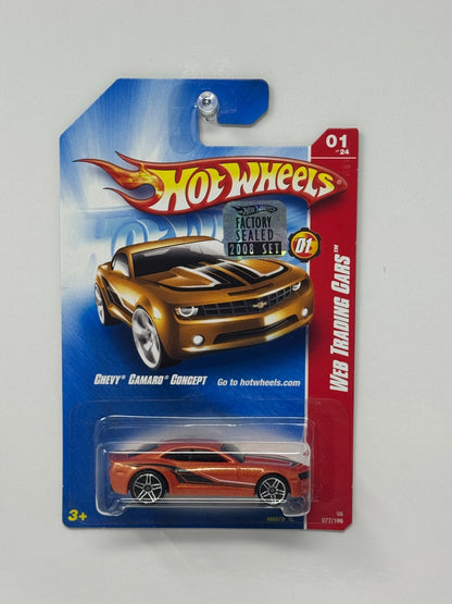 Hot Wheels Web Trading Cars Chevy Camaro Concept 1:64 Diecast Factory Sealed