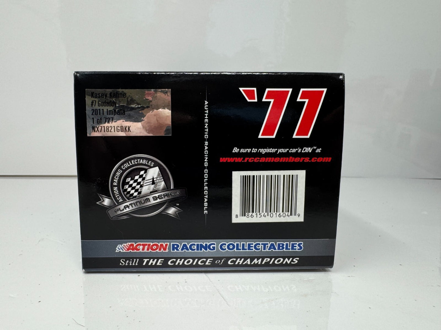 Lionel NASCAR Kasey Kahne #7 GoDaddy 2011 Chevrolet Impala 1:24 Diecast