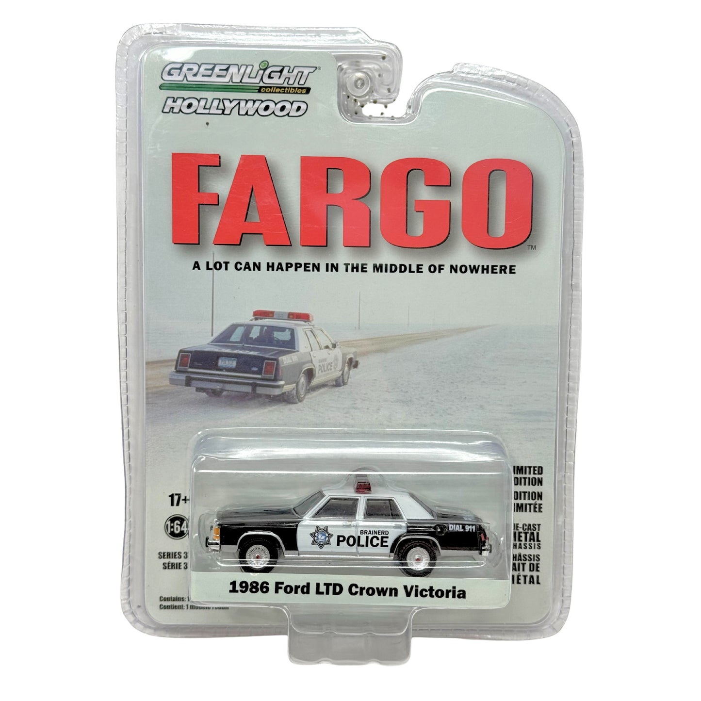 Greenlight Hollywood Fargo 1986 Ford LTD Crown Victoria 1:64 Diecast