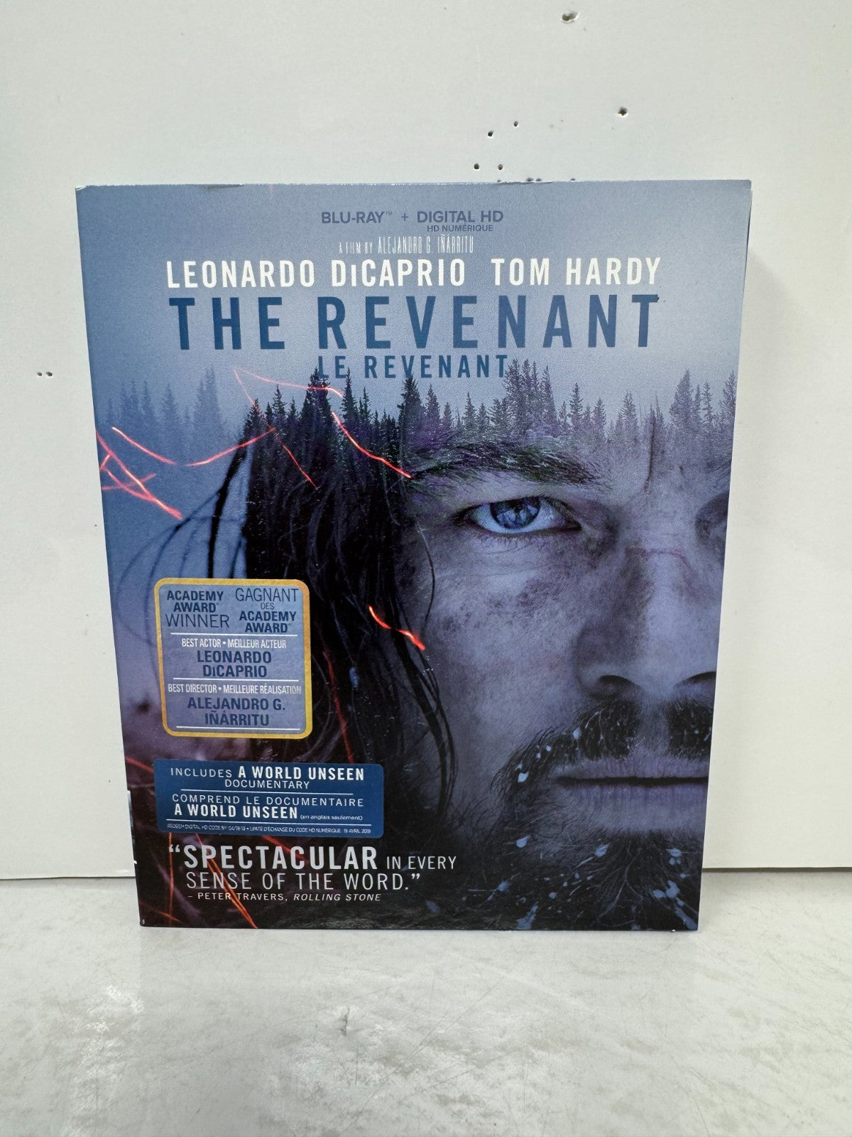 The Revenant (Blu-ray) Leonardo DiCaprio Adventure Good Condition!!!