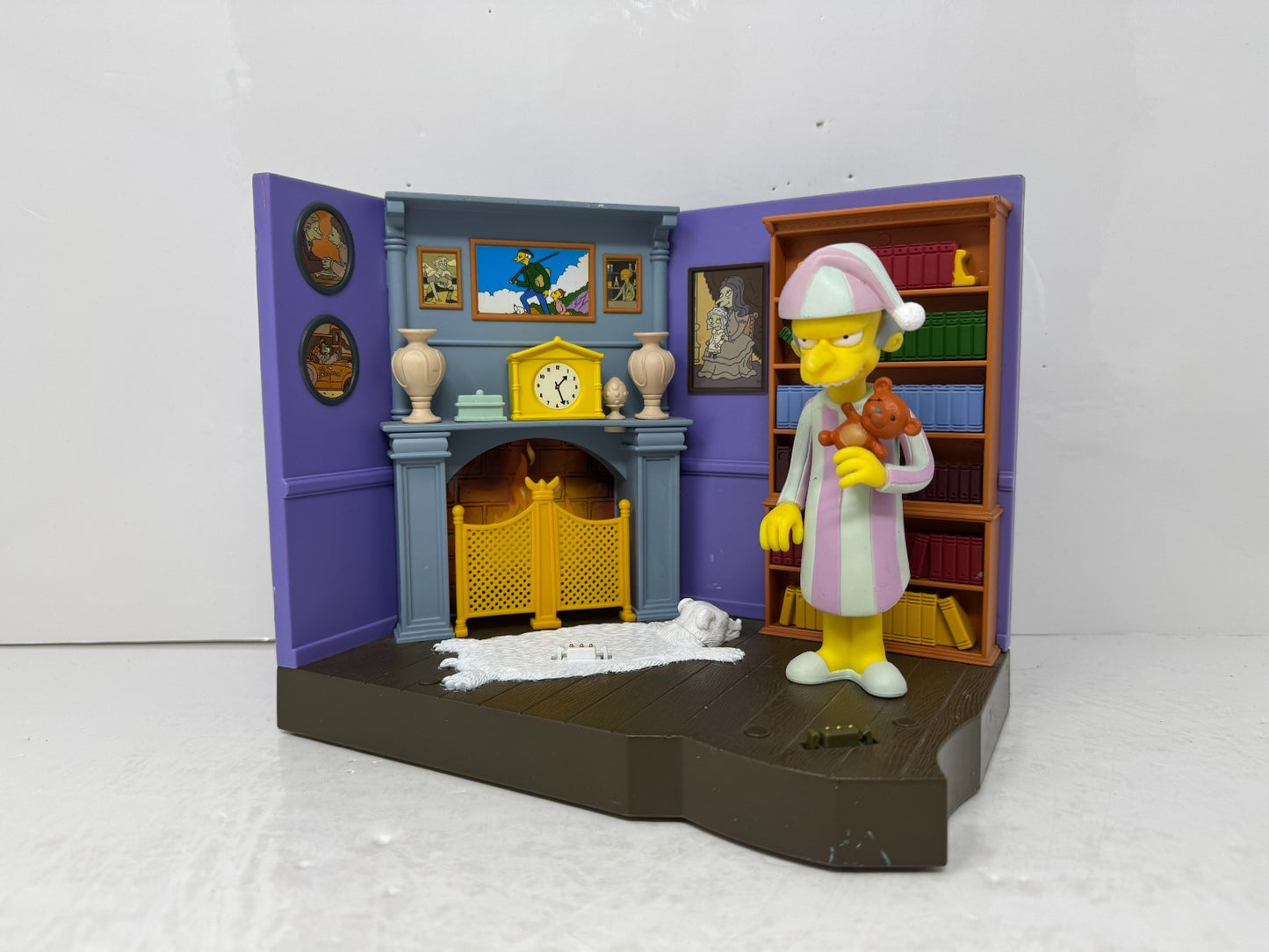 Simpsons World of Springfield Burns Manor Set Playmates Diorama