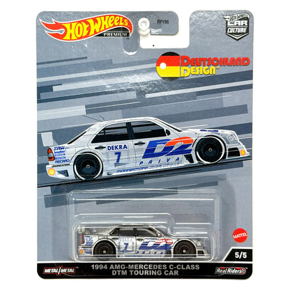 Hot Wheels Premium Deutschland Design 1994 AMG-Mercedes C-Class DTM 1:64 Diecast