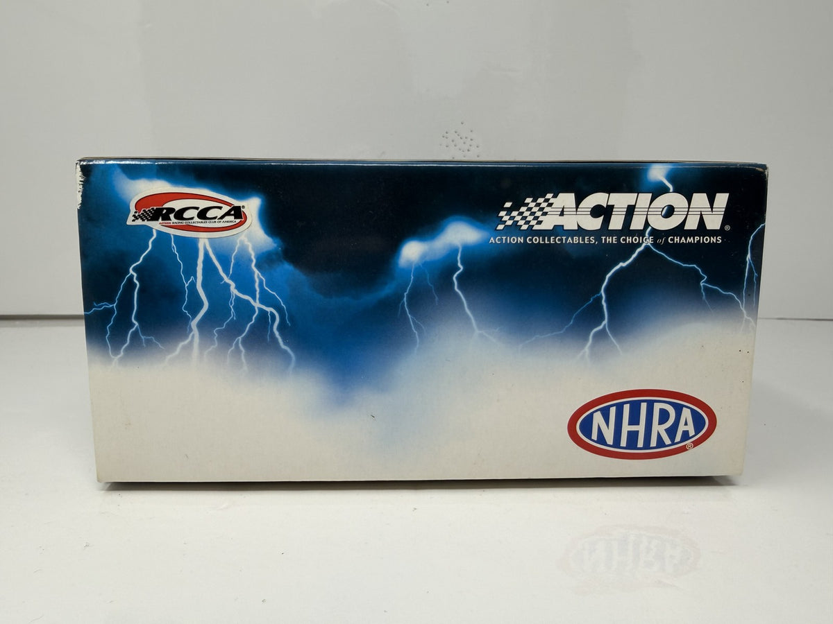 Action NHRA Gary Scelzi Oakley 2005 Dodge Stratus Color Chrome 1:24 Diecast