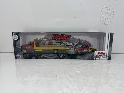 M2 Machines Holley LS Fest 1976 GMC Sierra Grande 15 & Hauler CHASE 1:64 Diecast