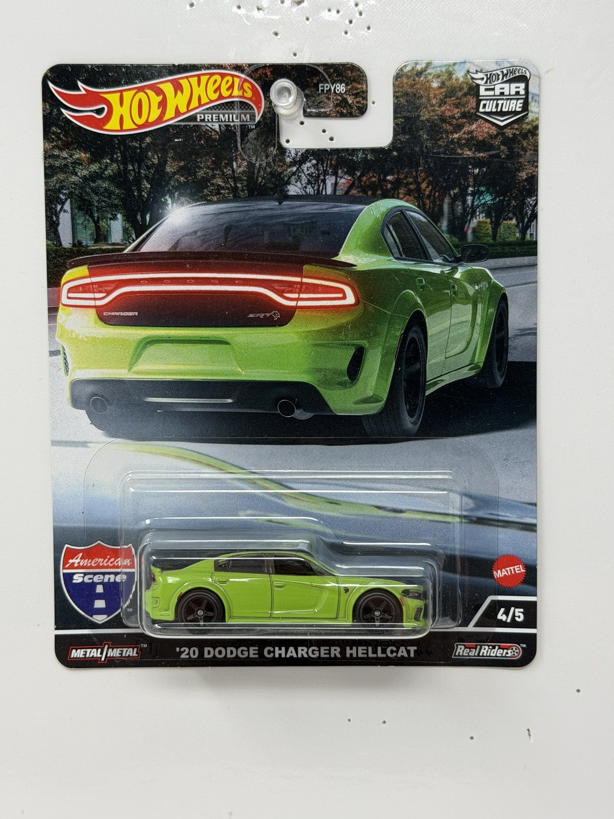 Hot Wheels Premium American Scene 2020 Dodge Charger Hellcat 1:64 Diecast