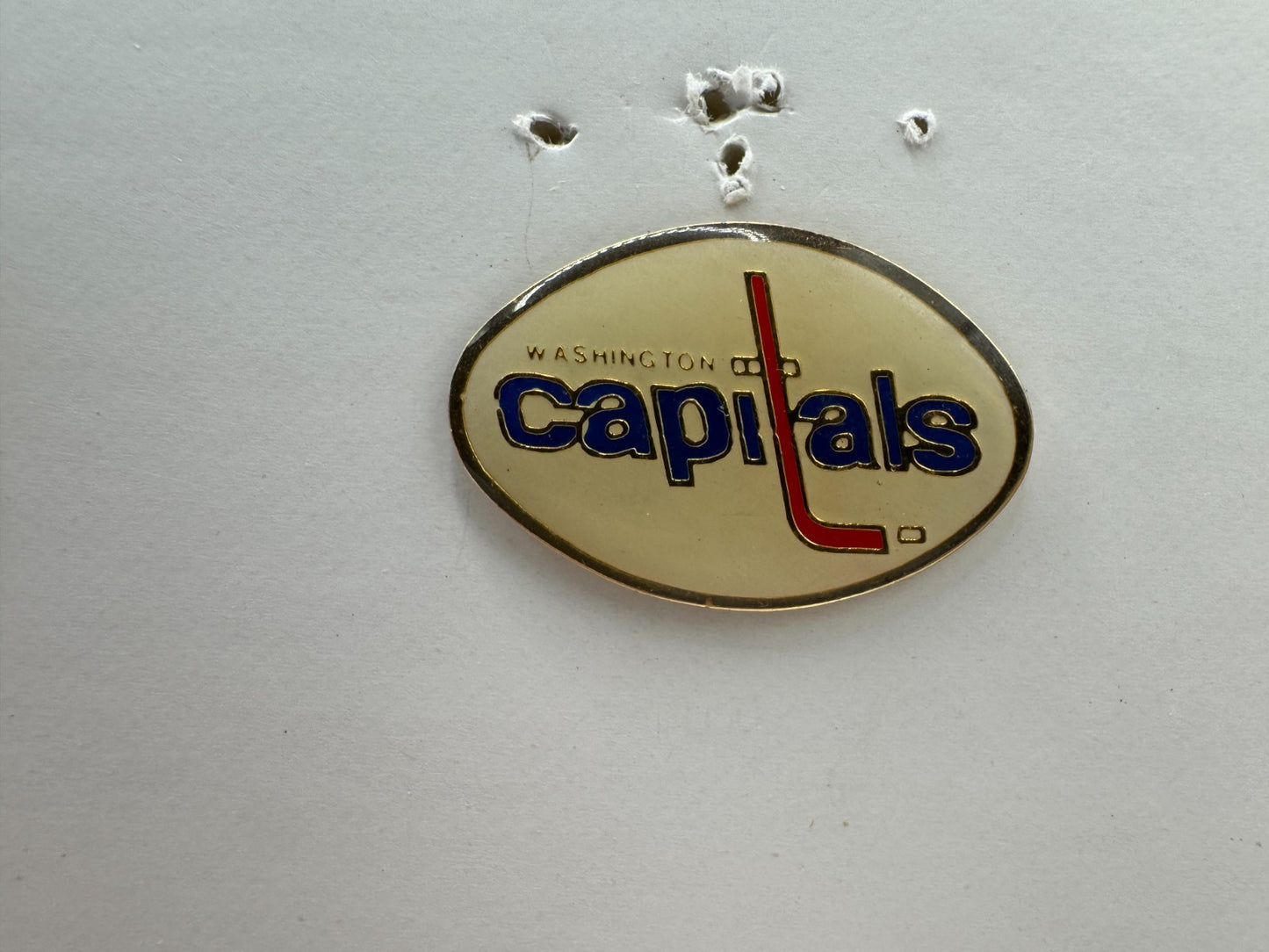 Washington Capitals Logo NHL Hockey Lapel Pin