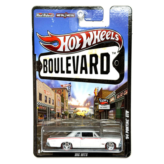 Hot Wheels Boulevard 1964 Pontiac GTO 1:64 Diecast Real Riders