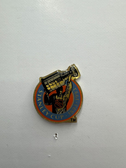 NHL Stanley Cup 100th Anniversary 1893-1993 Hockey Lapel Pin