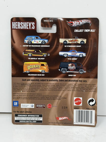 Hot Wheels Hershey's Syrup Super Van 1:64 Diecast Real Riders