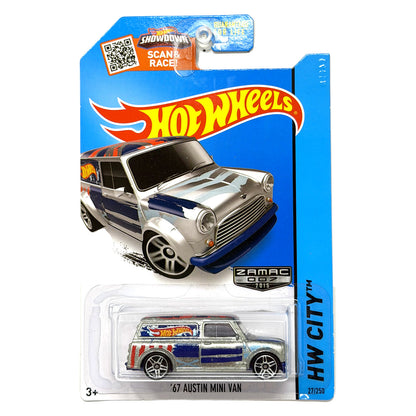 Hot Wheels ZAMAC HW City 1967 Austin Mini Van 1:64 Diecast