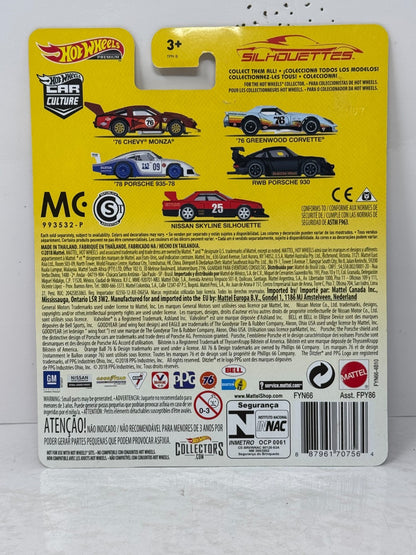 Hot Wheels Premium Silhouettes 1982 Nissan Skyline Silhouette 1:64 Diecast