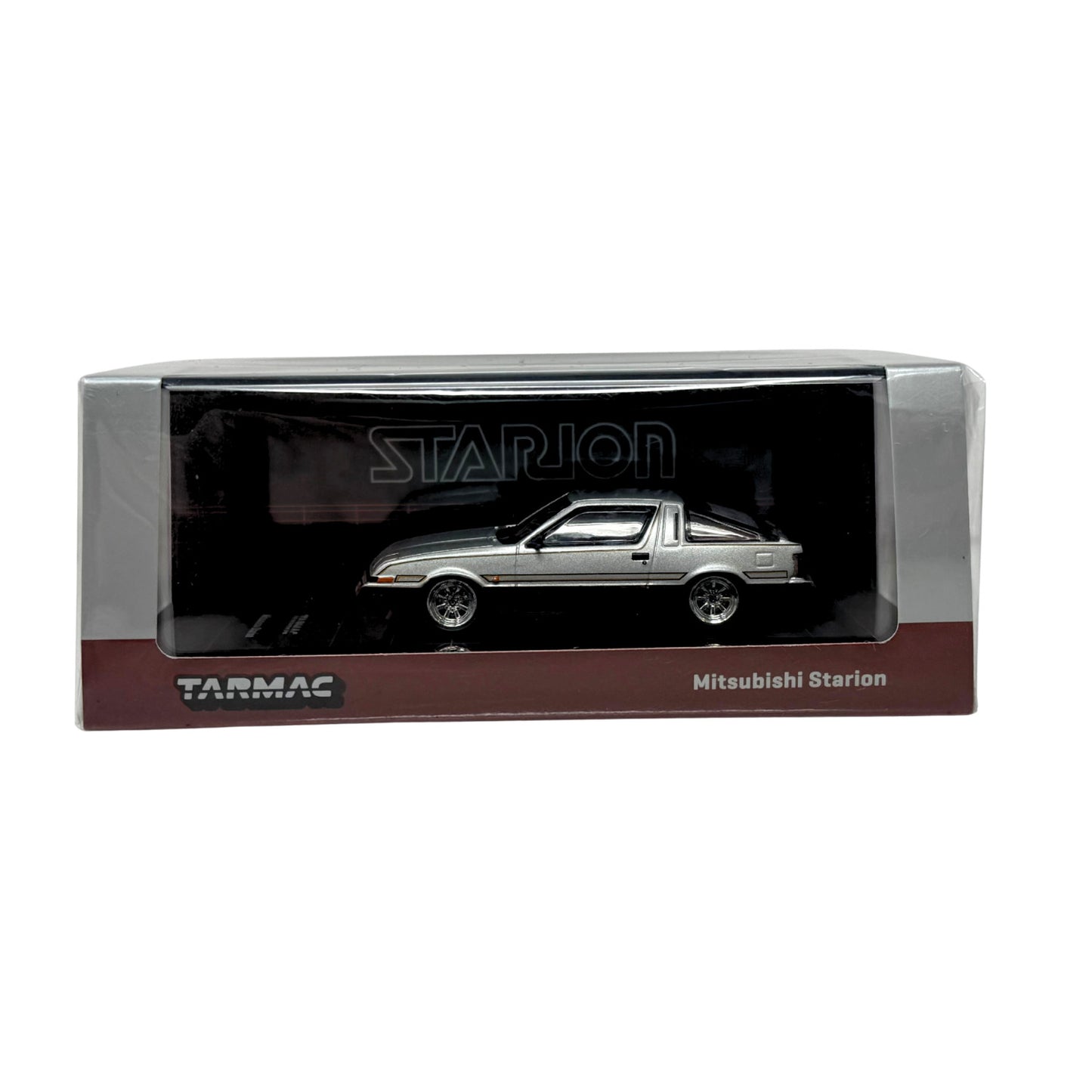 Tarmac Works Mitsubishi Starion Silver 1:64 Diecast