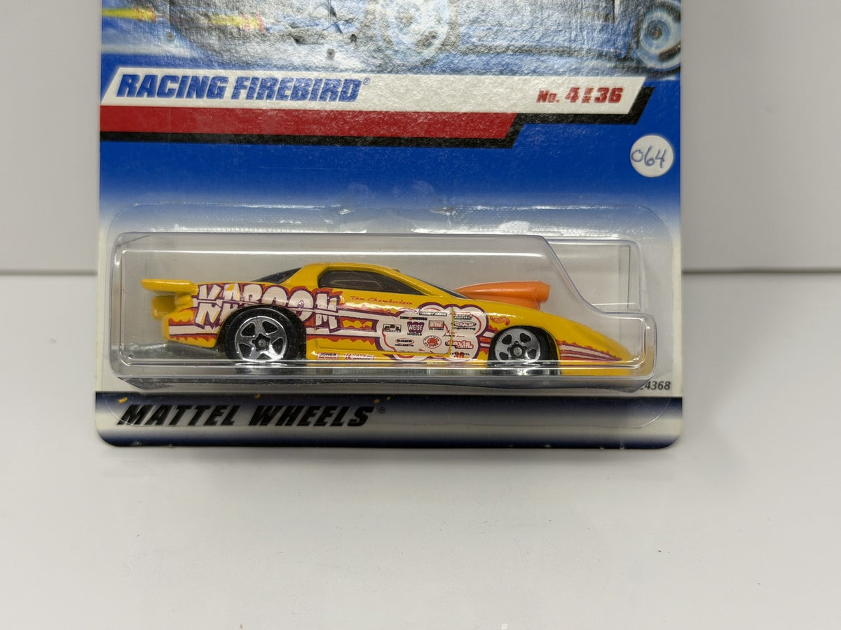 Hot Wheels Racing Firebird 1:64 Diecast Yellow