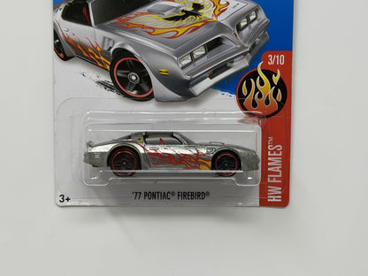 Hot Wheels ZAMAC HW Flames 1977 Pontiac Firebird 1:64 Diecast