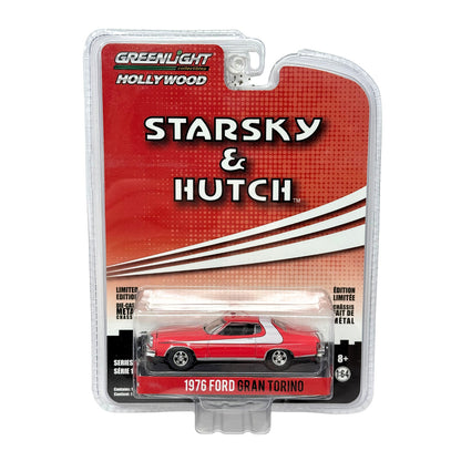 Greenlight Hollywood Starsky & Hutch 1976 Ford Gran Torino 1:64 Diecast