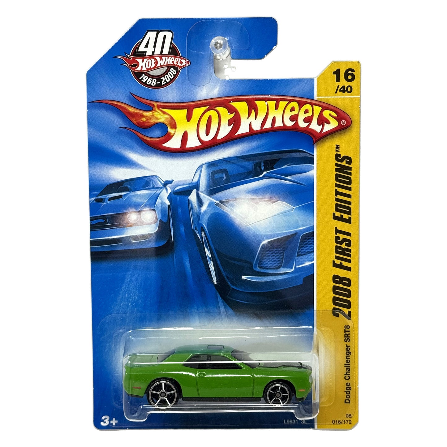 Hot Wheels First Editions Dodge Challenger Concept 1:64 Diecast Green V2