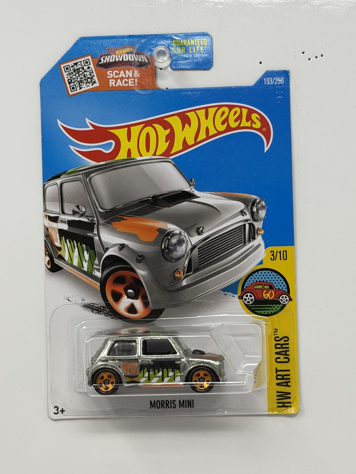 Hot Wheels ZAMAC HW Art Cars Morris Mini 1:64 Diecast