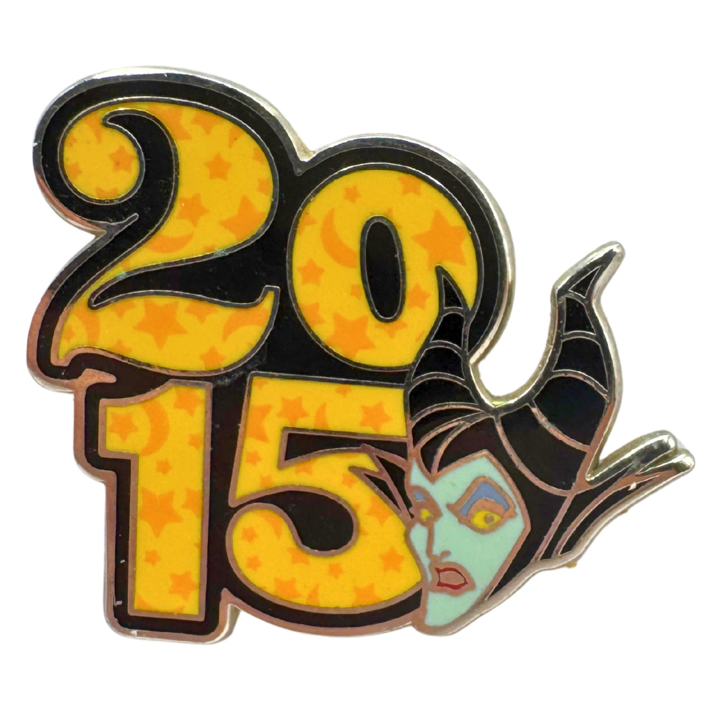 Disney Parks 2015 Dated Booster Maleficent Trading Pin DC2S12