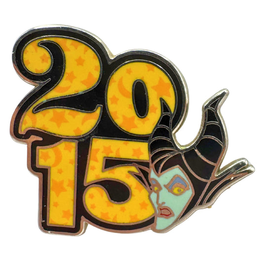 Disney Parks 2015 Dated Booster Maleficent Trading Pin DC2S12