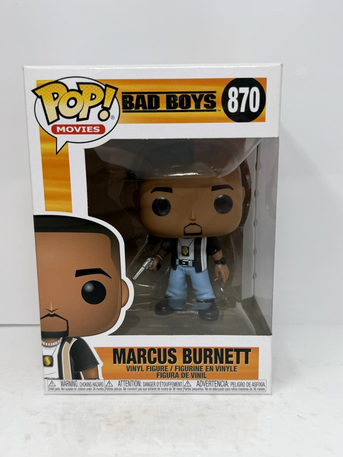 Funko Pop! Movies Bad Boys #870 Marcus Burnett Vinyl Figure