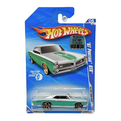 Hot Wheels Faster Than Ever 1967 Pontiac GTO 1:64 Diecast Factory Sealed