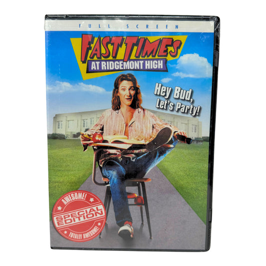 Fast Times at Ridgemont High DVD Sean Penn 80s Comedy Classic New & Sealed