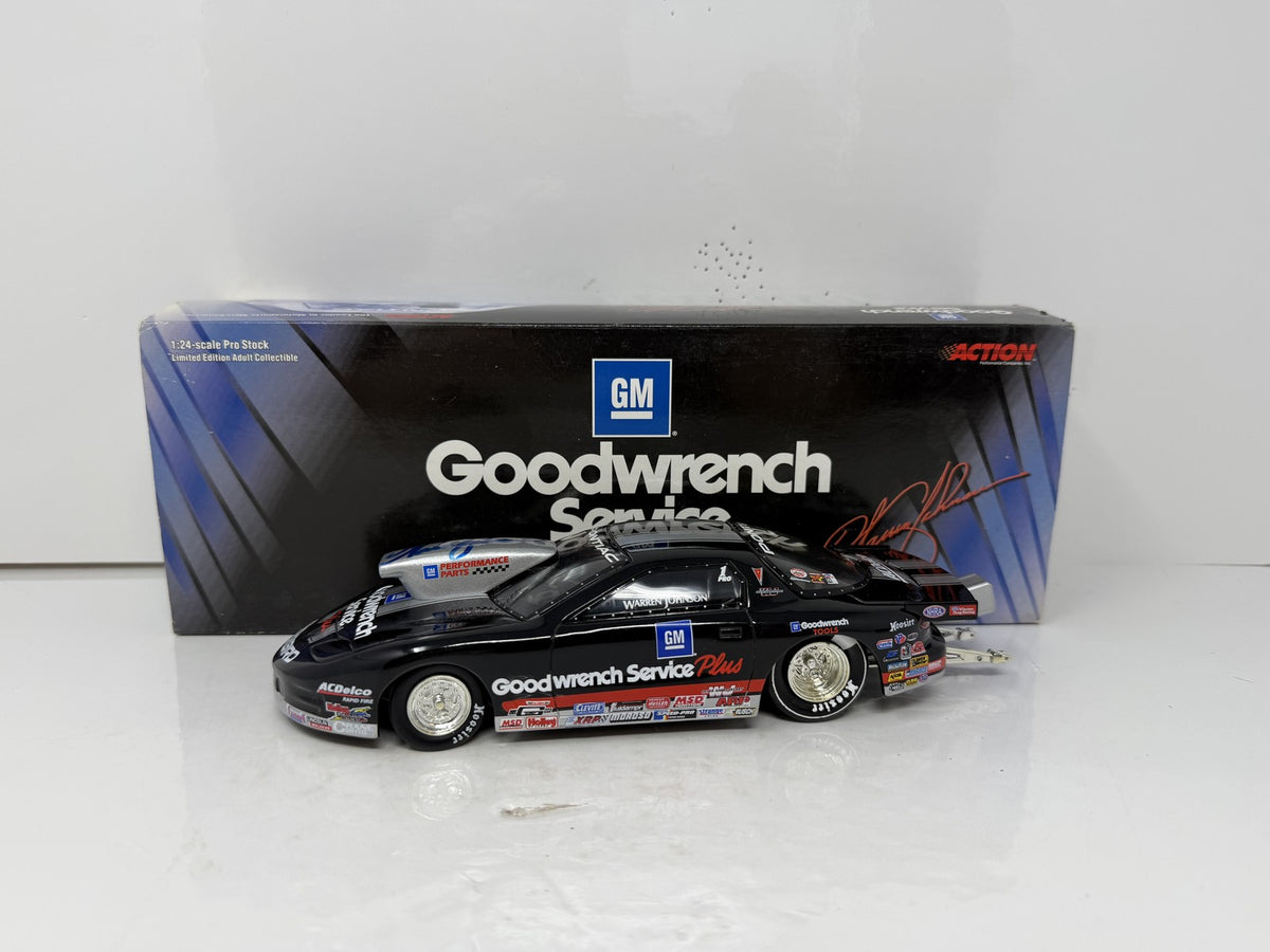 Action NHRA Warren Johnson Goodwrench Pontiac Pro Stock 1:24 Diecast AUTO