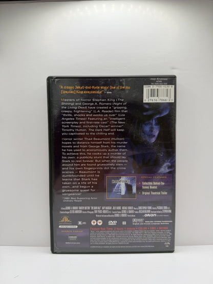 The Dark Half (DVD) Timothy Hutton Horror