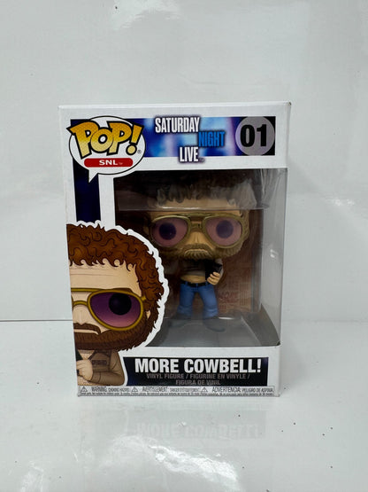 Funko Pop! SNL Saturday Night Live #01 Will Ferrell More Cowbell! Vinyl Figure