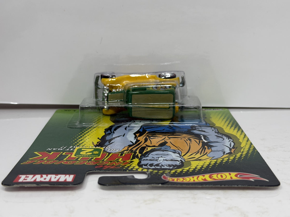 Hot Wheels Marvel Incredible Hulk A-OK 1:64 Real Riders