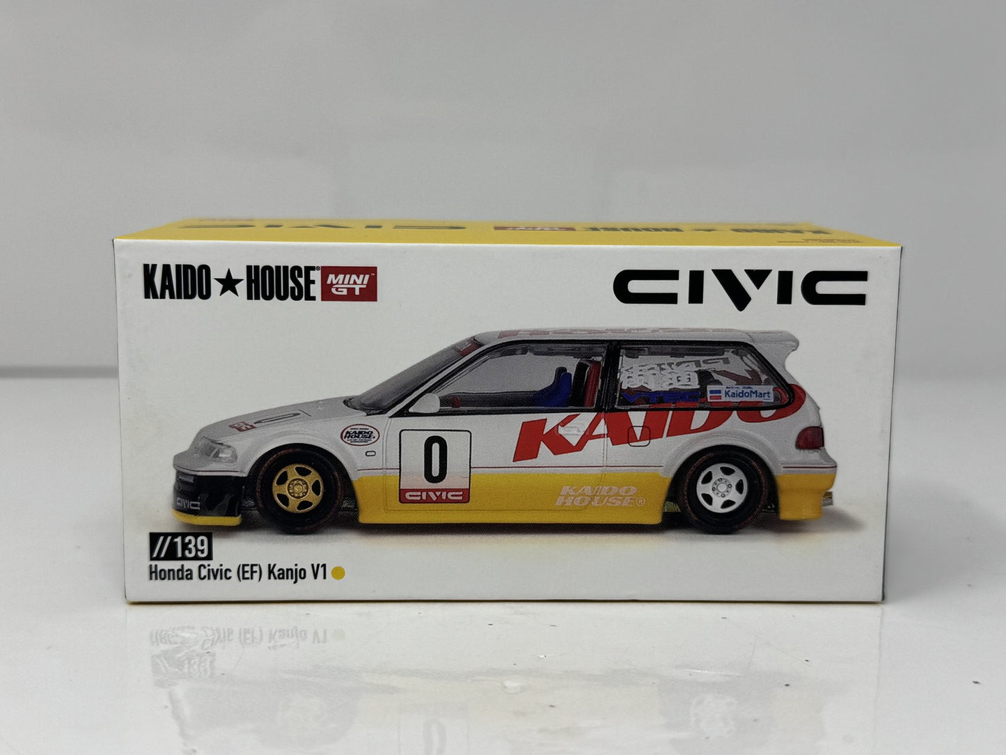 Mini GT Kaido House Honda Civic EF Kanjo V1 1:64 Diecast