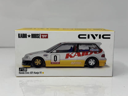 Mini GT Kaido House Honda Civic EF Kanjo V1 1:64 Diecast